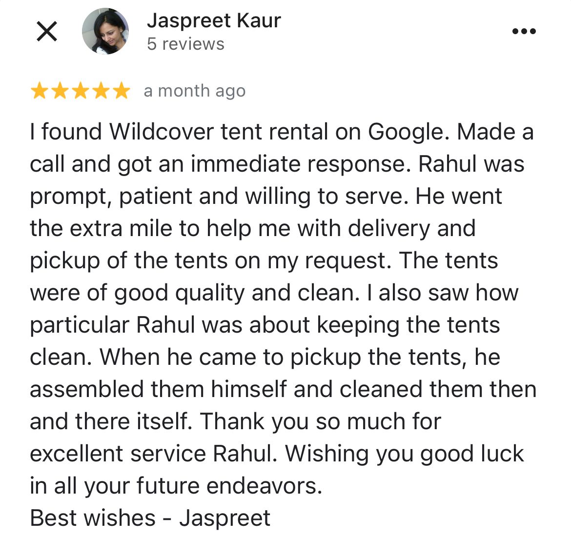 Tent House Pune Review 6